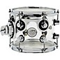 DW Design Series Acrylic Tom With Chrome Hardware 8 x 7 in. Clear thumbnail