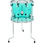 DW Design Series Acrylic Floor Tom With Chrome Hardware 14 x 12 in. Sea Glass thumbnail