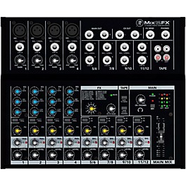 Mackie Mix12FX 12-Channel Compact Mixer With Effects