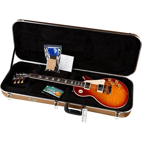 Gibson 2015 Les Paul Standard Electric Guitar Heritage Cherry Sunburst Candy