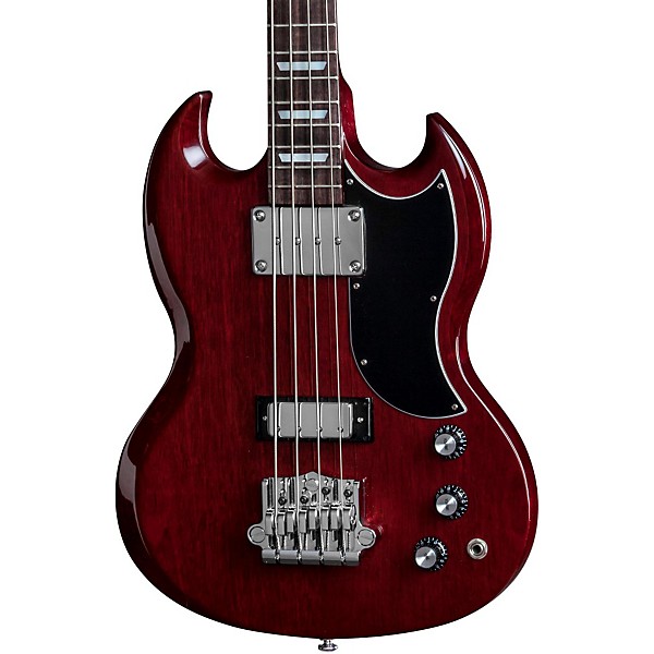 Gibson 2015 SG Standard Electric Bass Guitar Heritage Cherry