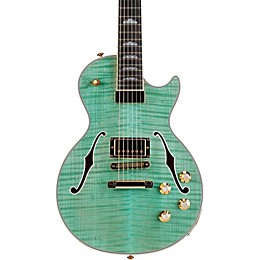 Gibson 2015 Les Paul Supreme Electric Guitar Sea Foam Green