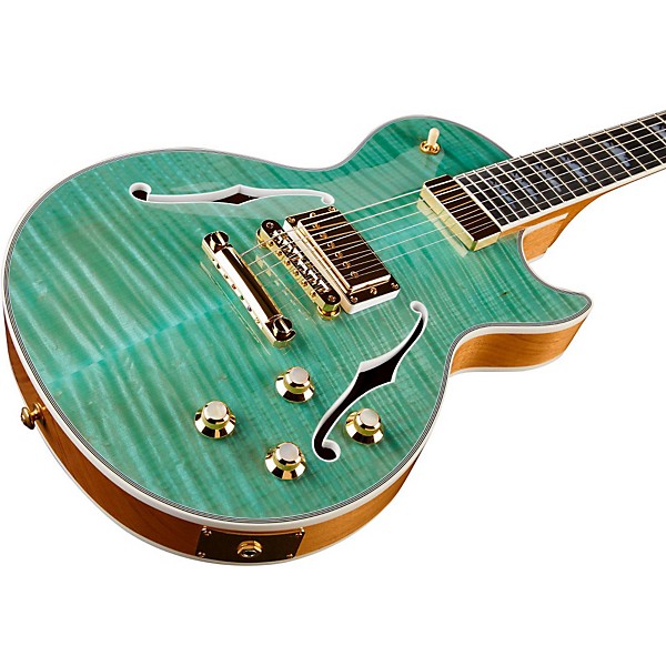 Gibson 2015 Les Paul Supreme Electric Guitar Sea Foam Green