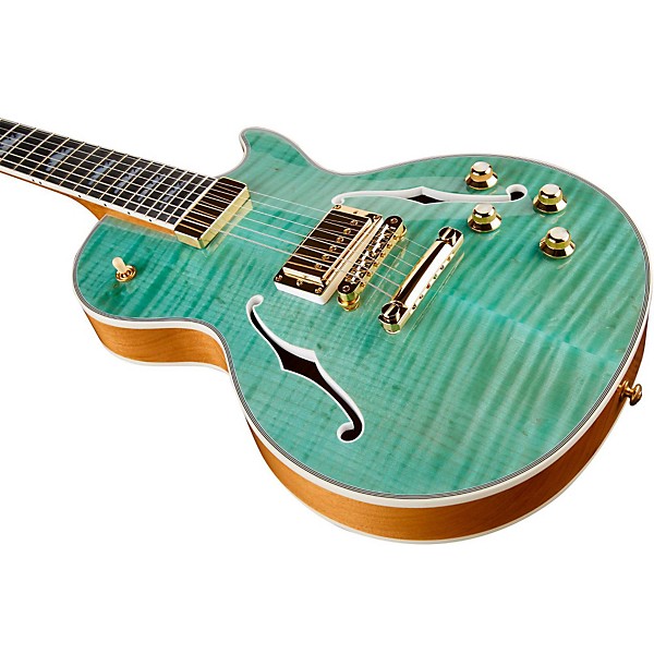 Gibson 2015 Les Paul Supreme Electric Guitar Sea Foam Green