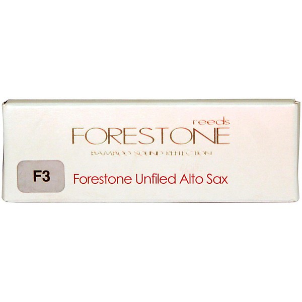 Forestone Unfiled Alto Saxophone Reed Strength 3
