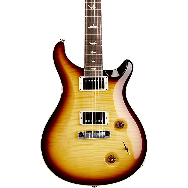 PRS Custom 22 Carved Flame Maple Top Electric Guitar Light Black Sunburst