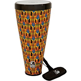 Toca Flex Drum with Strap Kente Cloth