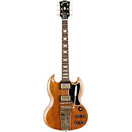 Gibson Custom SG Standard Reissue with Maestro Vibrola Electric Guitar Antique Natural