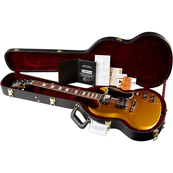 Gibson Custom 2014 SG Standard Reissue Electric Guitar Antique Gold