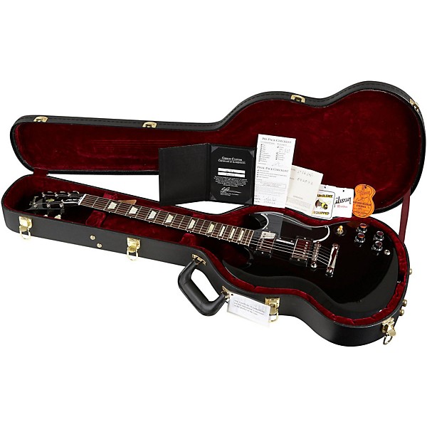 Gibson Custom 2014 SG Standard Reissue Electric Guitar Ebony