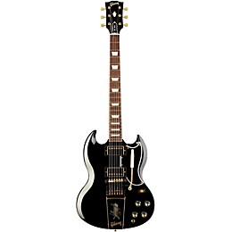 Gibson Custom 2014 SG Standard Reissue Gold Hardware with Maestro Electric Guitar Ebony