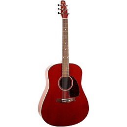 Open Box Seagull S6 Cedar Acoustic Guitar Level 1 Red