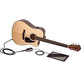 Fender FA-300CE Slide Acoustic-Electric Guitar Pack Natural