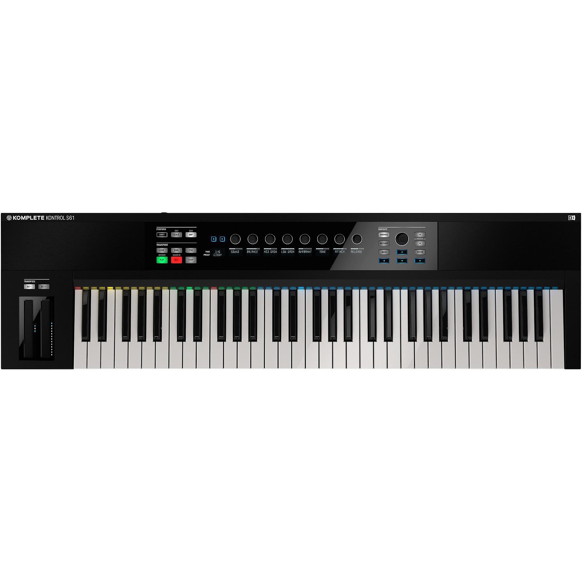 【ライセンス有】KOMPLETE KONTROL S61 Native Instruments Komplete Kontrol S61 | Sweetwater