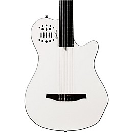 Open Box Godin Multiac Grand Concert SA Nylon-String Acoustic-Electric Guitar Level 2 White 888366059166