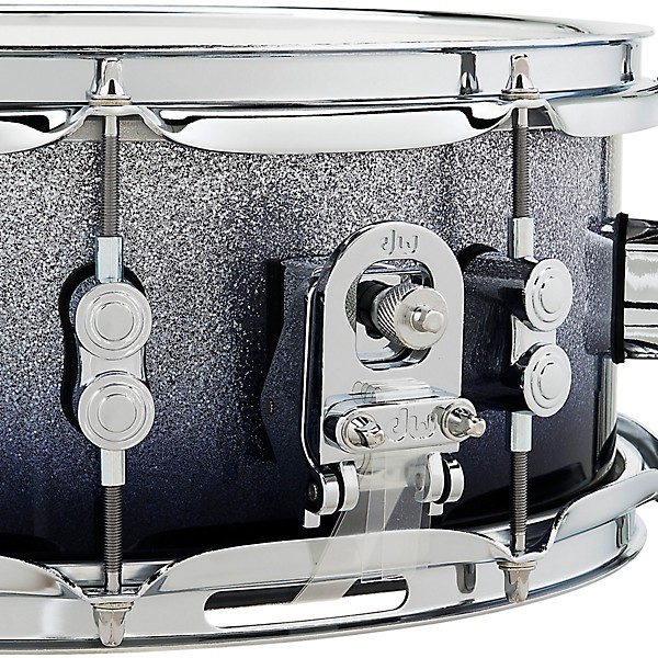 PDP by DW Concept Maple Series Snare Drum Silver to Black Sparkle Fade 5.5x14