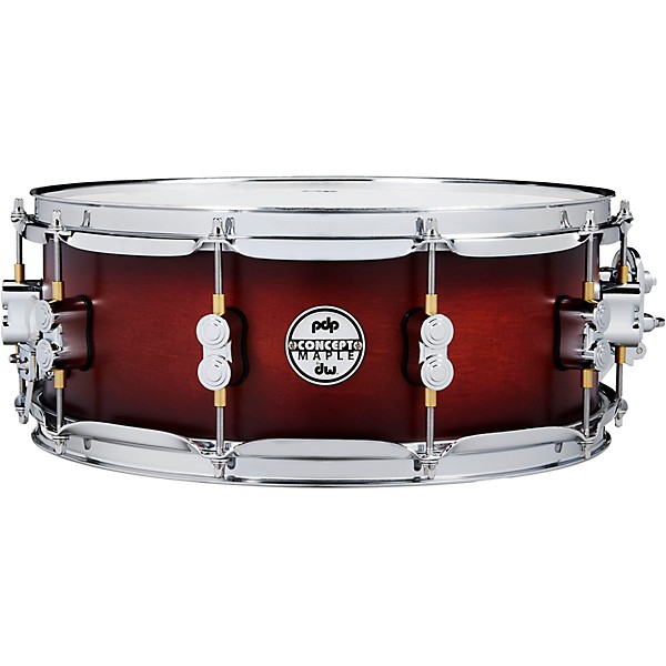 PDP by DW Concept Maple Series Snare Drum 14 x 5.5 in. Satin Tobacco Burst