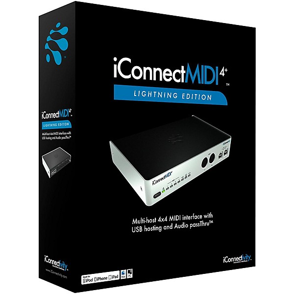 Open Box iConnectivity iConnectMIDI4+ Lightning Edition Level 1
