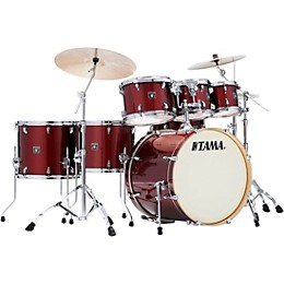 TAMA Superstar Classic 7-Piece Shell Pack Dark Red Sparkle