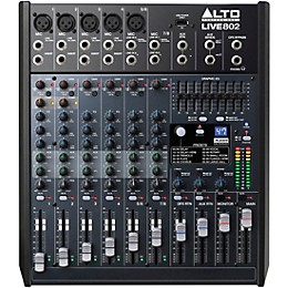 Open Box Alto LIVE 802 8-Channel 2-Bus Mixer Level 1