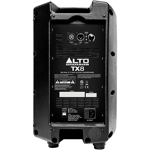 Open Box Alto TX8 8" Active Loudspeaker Level 1