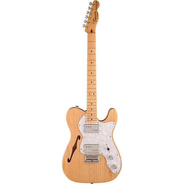 ギター Squier '72 Telecaster Thinline Fender Vintage Modified 72 Telecaster Thinline Maple Neck Electric