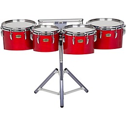 Yamaha 8300 Series Field-Corp Series Marching Tenor Quad 10, 12, 13 and 14 in. Red Forest