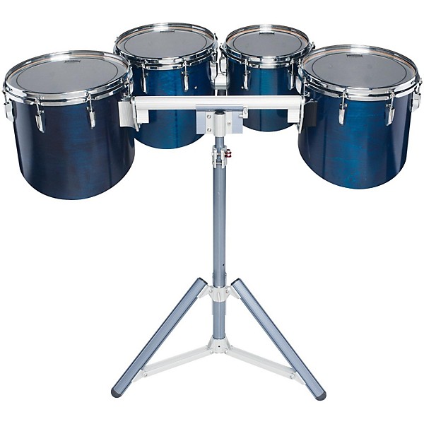 Yamaha 8300 Series Field-Corp Series Marching Tenor Quad 10, 12, 13 and 14 in. Blue Forest