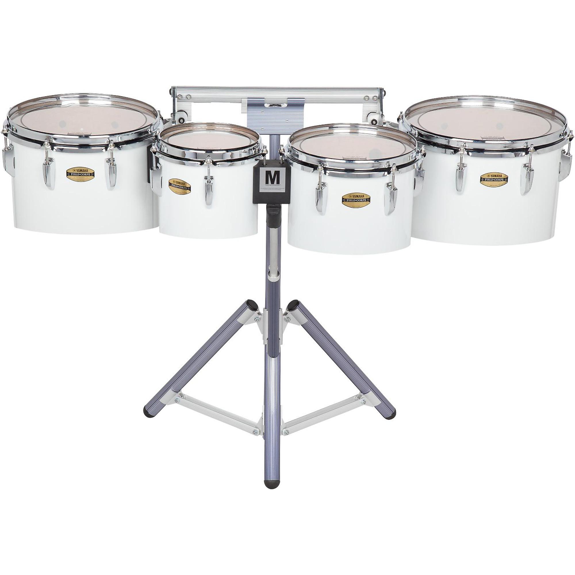 YAMAHA 太鼓 Yamaha 8400 Field-Corps Marching Tenors Bundle - Large