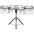 Yamaha 8300 Series Field-Corp Series Ma... Yamaha 8300 Series Field-Corp Series Marching Tenor Quad 8/10/12/13 in. White wrap