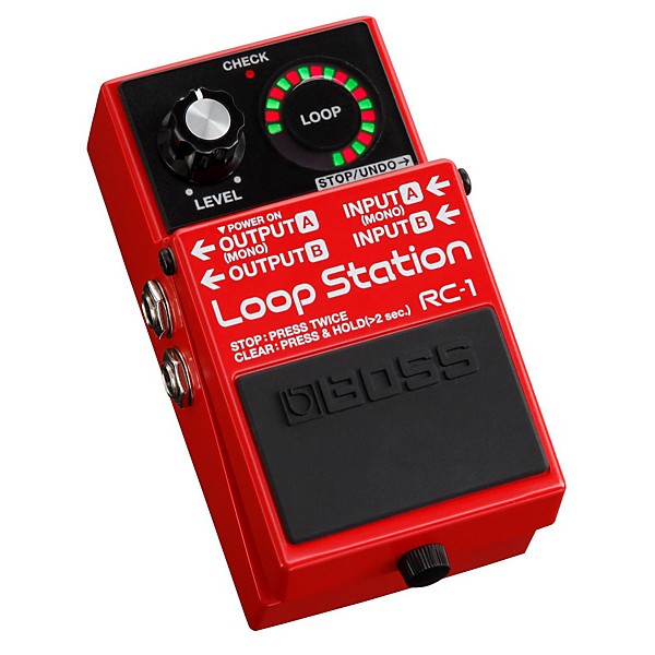 Open Box BOSS RC-1 Loop Station Effects Pedal Level 2  197881066529