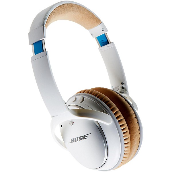 Open Box Bose QuietComfort 25 Noise Cancelling Headphones (Apple) Level 1 White