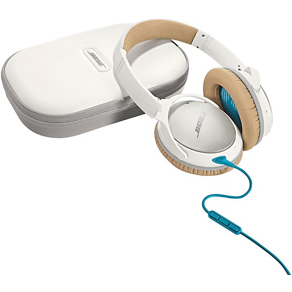 Bose QuietComfort 25 Noise Cancelling Headphones (Apple) White