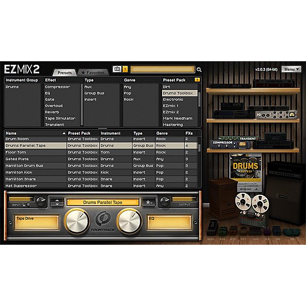 Toontrack EZmix 2 Complete Production Bundle Software Download