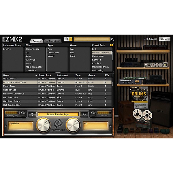 Toontrack EZmix Complete Production 6 Pack Software Download