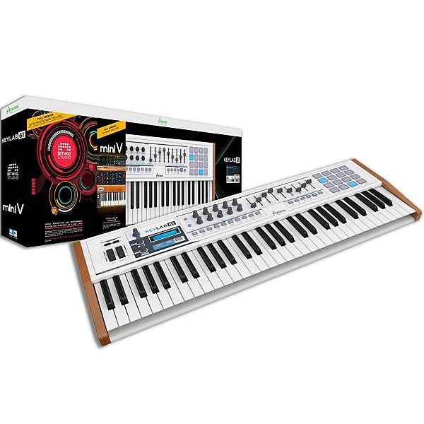 Open Box Arturia Producer Pack 61 KeyLab 61 Bitwig Pack Level 2  888365369990