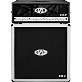 EVH 5150III 100W Guitar Tube Head Black With 5150III 4x12 Guitar Cab Ivory