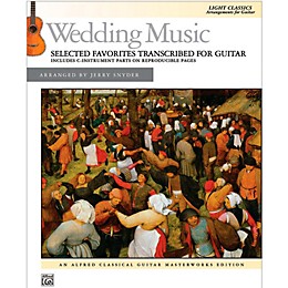 Alfred Wedding Music Selected Favorites Transcribed for Guitar Book