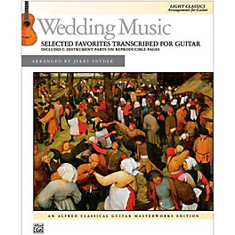 Alfred Wedding Music Selected Favorites Transcribed for Guitar Book