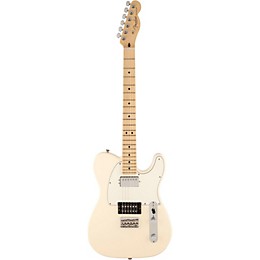Fender American Standard Maple Fingerboard HH Telecaster Electric Guitar Olympic White