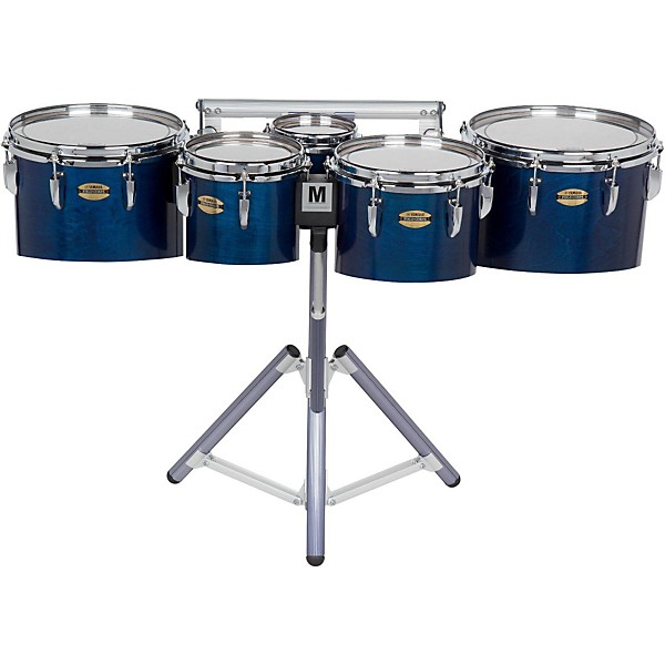 Yamaha 8300 Series Field-Corp Series Marching Tenor Quint 6, 8, 10, 12, 13 in. Blue Forest