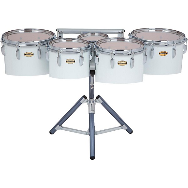 Yamaha 8300 Series Field-Corp Series Marching Tenor Quint 8/10/12/13/14 in. White wrap