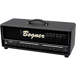 Open Box Bogner Uberschall 100W 6L6 Tube Guitar Amp Head Comet Black Level 1