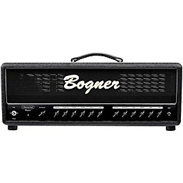 Open Box Bogner Uberschall 100W 6L6 Tube Guitar Amp Head Comet Black Level 1