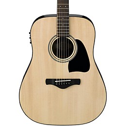 Ibanez AW58ENT Artwood Dreadnought Acoustic-Electric Guitar Natural
