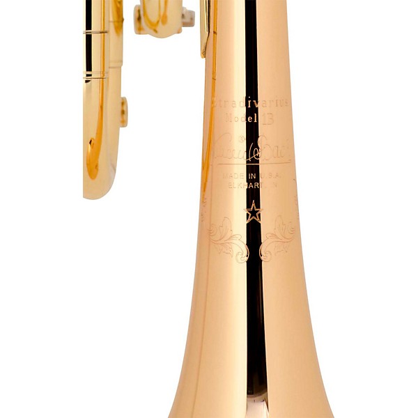 Bach LT190L1B Stradivarius Commercial Series Bb Trumpet LT190L1B Lacquer