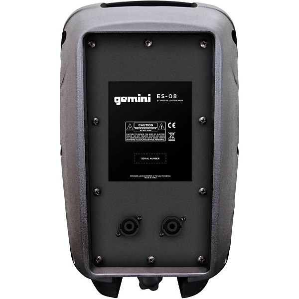 Open Box Gemini ES-08 Passive 8" Loudspeaker Level 1