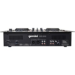 Open Box Gemini CDM-4000 Dual MP3/CD/USB Player and 2 Channel Mixer Level 1
