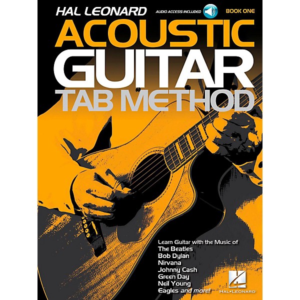 Hal Leonard Acoustic Guitar Tab Method Book 1 Book w/ Online Audio