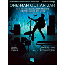 Hal Leonard One-Man Guitar Jam Book with Online Audio